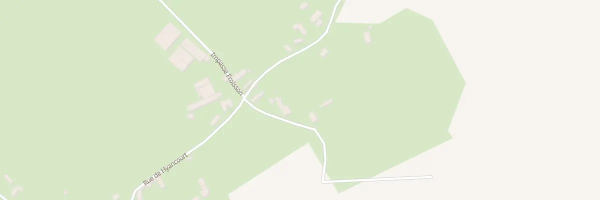 Plan du 1 Imp Froisson à Saint-Quentin-des-Prés