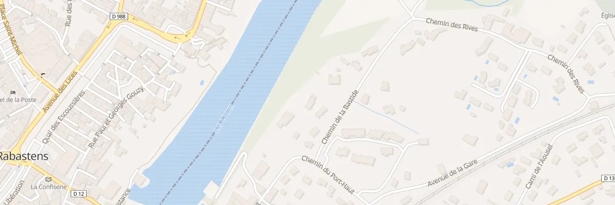 Plan du 7B Che de la Bastide à Coufouleux