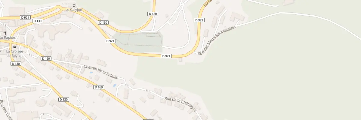 Plan du 5544 Le Bourg à Beynat