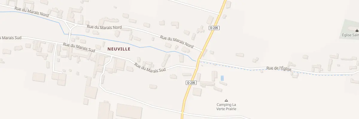 Plan du 2 Rue du Marais Sud à Forest-Montiers