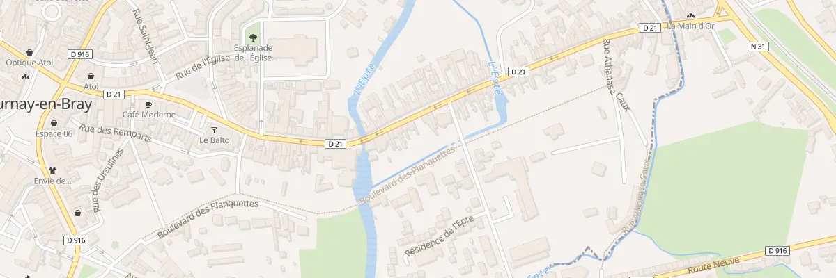 Plan du 76 Rue de Ferrières à Gournay-en-Bray