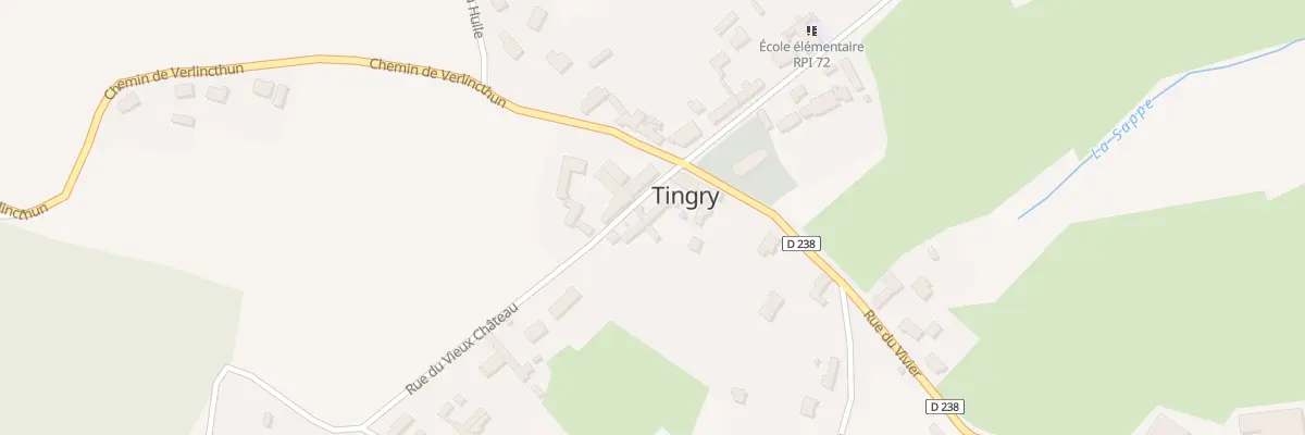 Plan du 37 Rue du Vieux Chateau à Tingry