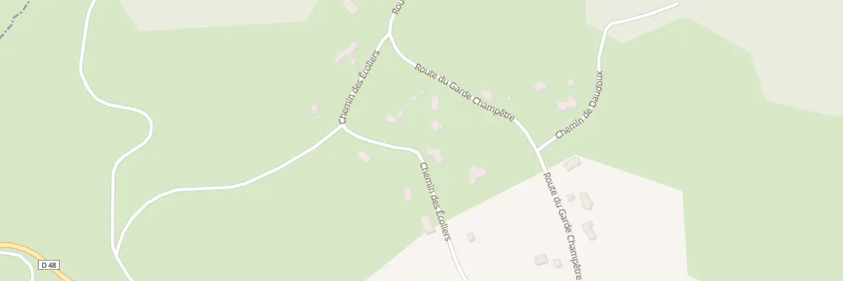 Plan du 5136 Poumaredes au Chastang
