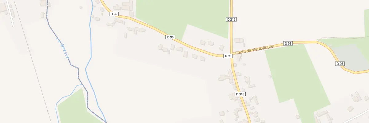 Plan du 5 Rte de Vieux Rouen à Saint-Germain-sur-Bresle