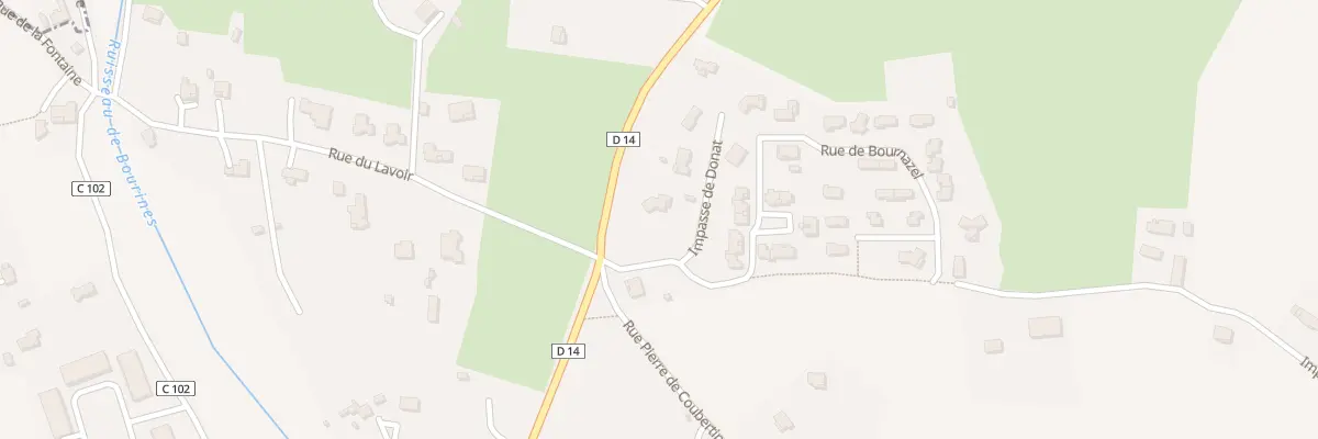 Plan du 51 Imp de Donat à Gramat