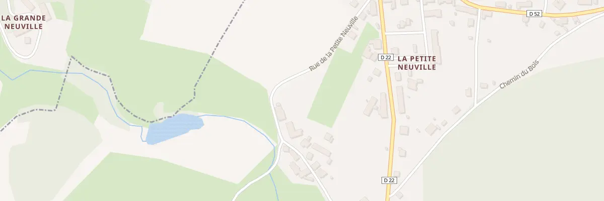 Plan du 54 Rue de la Petite Neuville à Montaigut-le-Blanc