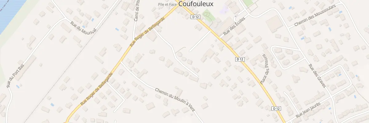 Plan du 7 Che des Amarres à Coufouleux