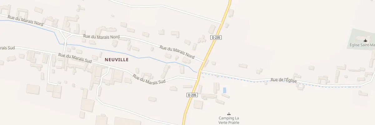 Plan du 1 Rue du Marais Nord à Forest-Montiers
