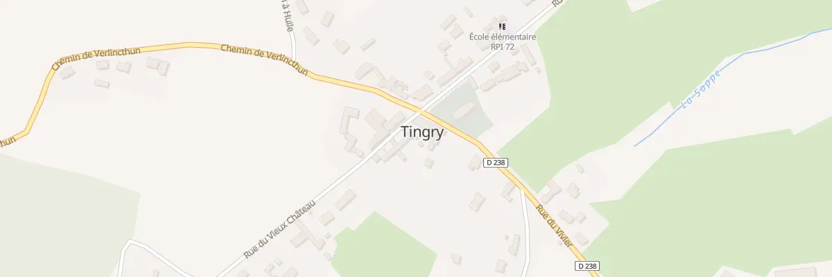 Plan du 19 Rue du Vieux Chateau à Tingry