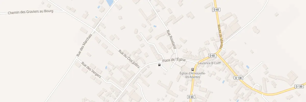 Plan du 14B Pl de l’Eglise à Arnouville-lès-Mantes