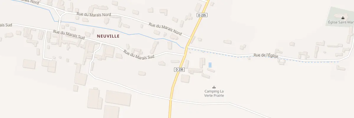 Plan du 1 Rue du Marais Sud à Forest-Montiers