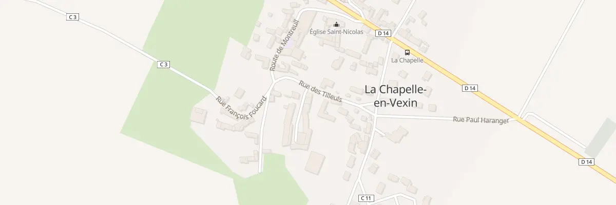 Plan du 2B Rue des Tilleuls à La Chapelle-en-Vexin