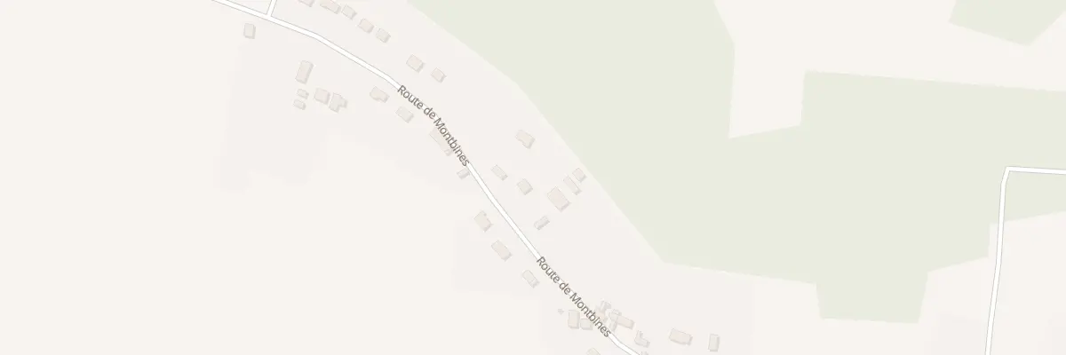 Plan du 10 Rte de Montbines à Boury-en-Vexin