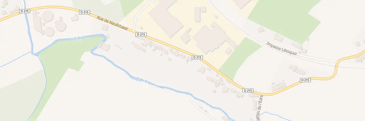 Plan du 1415 Rue de Neufchatel à Samer
