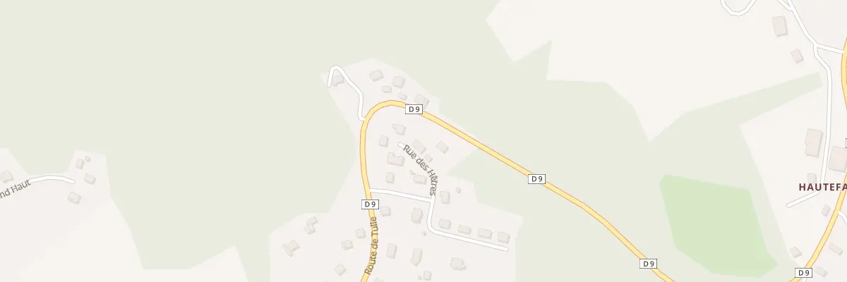 Plan du 2 Rue des Hetres à Chameyrat