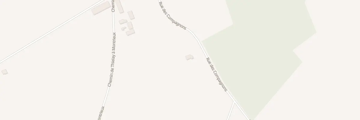Plan du 15 Rue des Compagnons à Montrieux-en-Sologne
