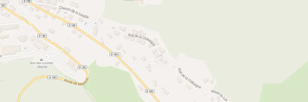 Plan du 209 Rue de la Chataigne à Beynat