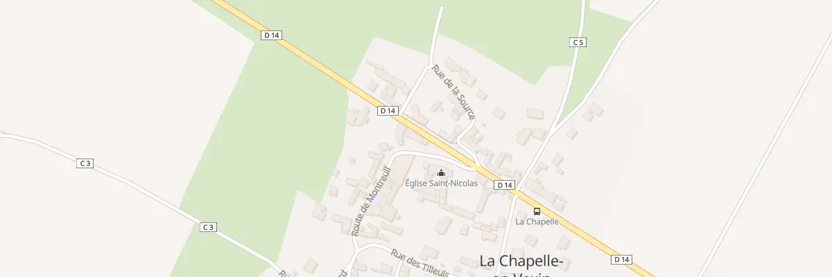 Plan du 2 Rte de Montreuil à La Chapelle-en-Vexin