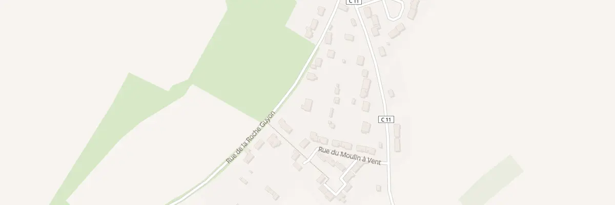 Plan du 11 Rue de la Roche Guyon à La Chapelle-en-Vexin