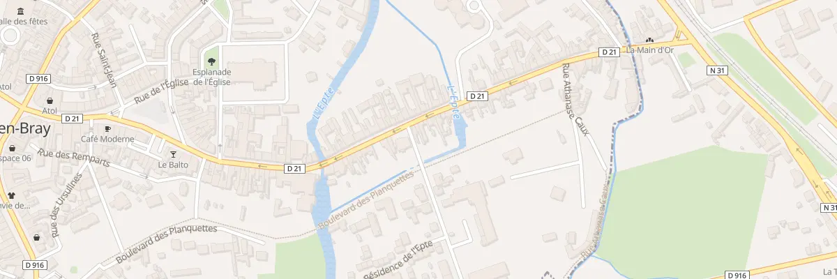 Plan du 88 Rue de Ferrières à Gournay-en-Bray