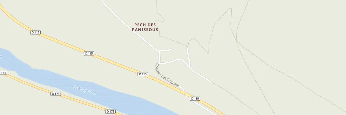 Plan du 5171 Amiel à Penne