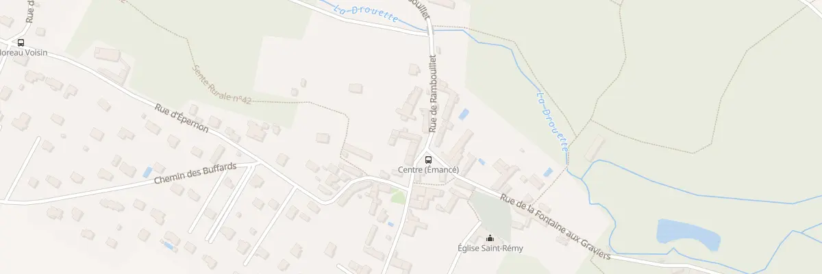 Plan du 3 Rue du Village à Émancé