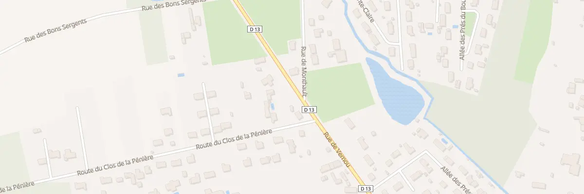 Plan du 700 Rue de Vernou à Romorantin-Lanthenay