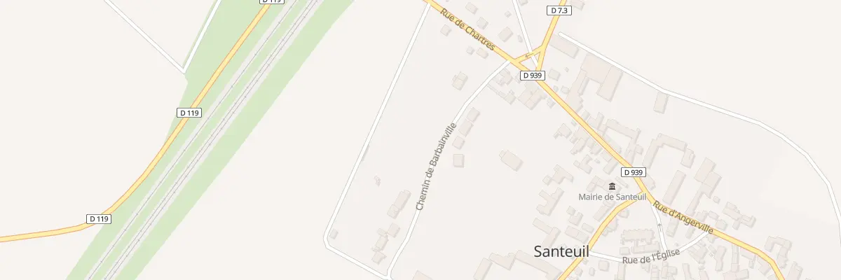Plan du 20 Che de Barbainville à Santeuil