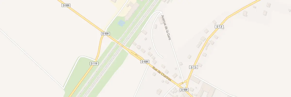 Plan du 26 Rue de Chartres à Santeuil