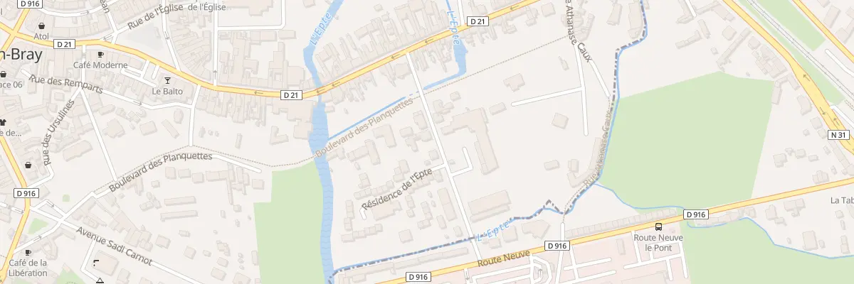 Plan du 4 Rue Boucault à Gournay-en-Bray
