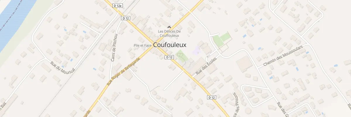 Plan du 5070 Av Jean Berenguier à Coufouleux
