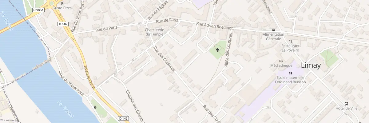 Plan du 11B Rue des Coutures à Limay