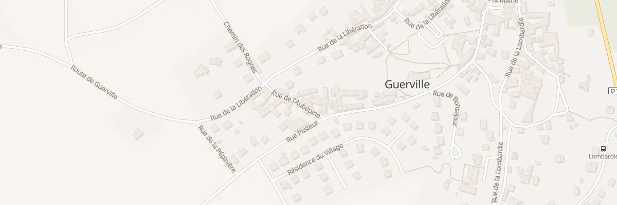 Plan du 4 Rue de l’Aubepine à Guerville