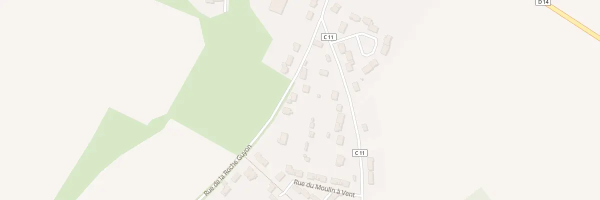 Plan du 7 Rue de la Roche Guyon à La Chapelle-en-Vexin