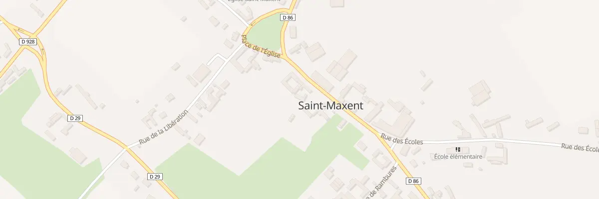 Plan du 4 Rue de la Mairie à Saint-Maxent