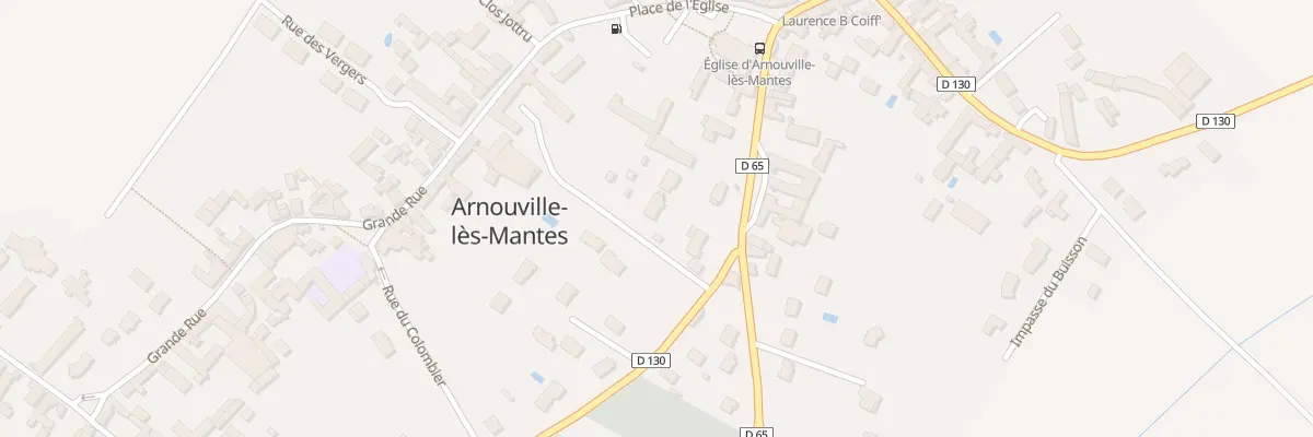Plan du 3 Rue de la Beurron à Arnouville-lès-Mantes
