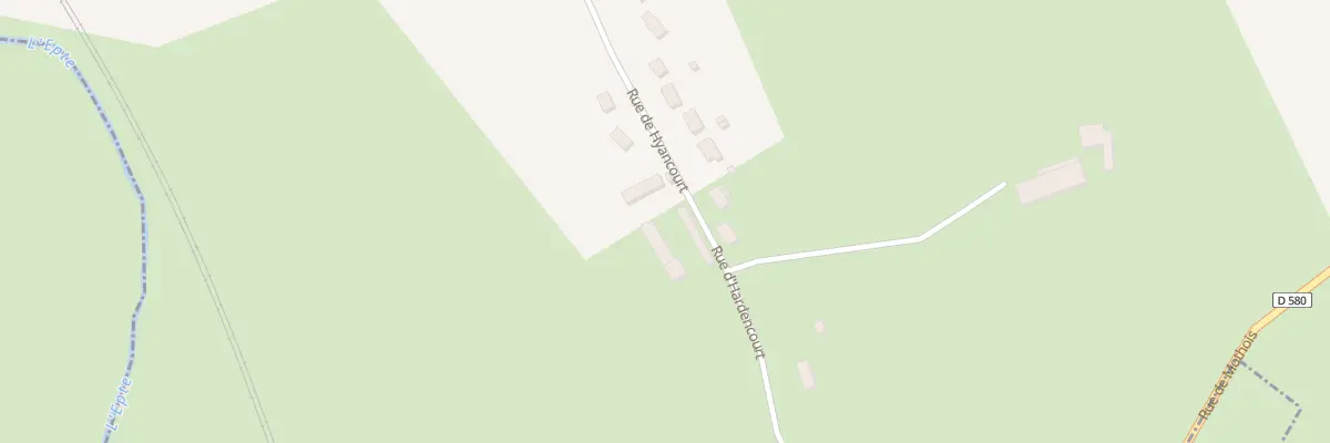 Plan du 1 Rue de Hyancourt à Saint-Quentin-des-Prés