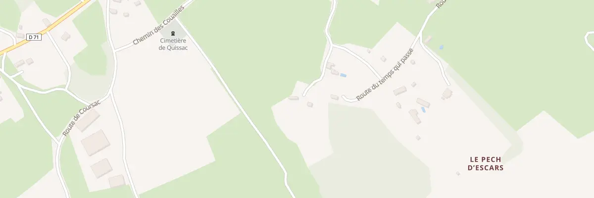 Plan du 5102 Pech d’Escars à Quissac-en-Quercy