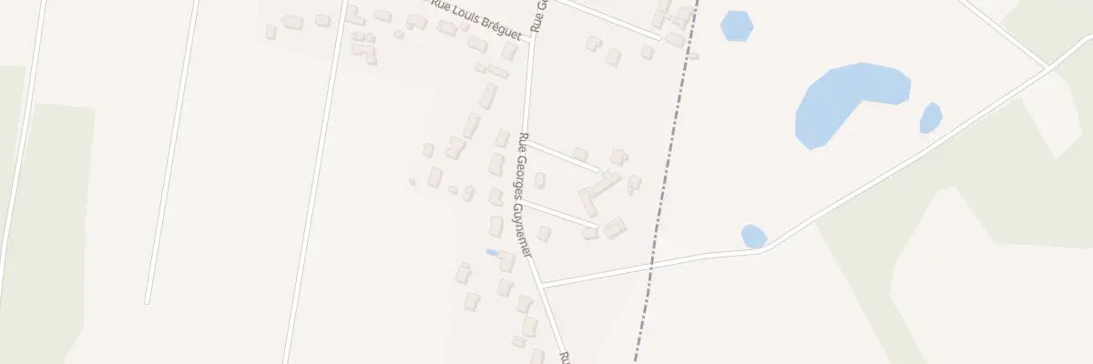 Plan du 1620 Rue Georges Guynemer à Pruniers-en-Sologne