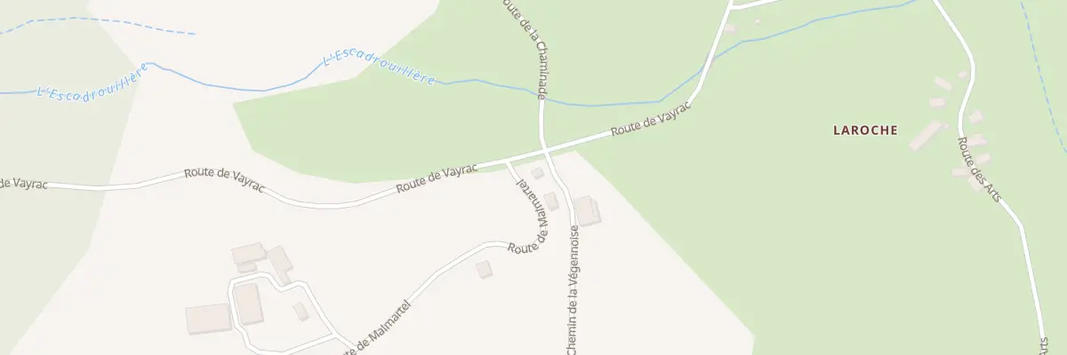 Plan du 5027A La Fontaine de la Lebre à Végennes
