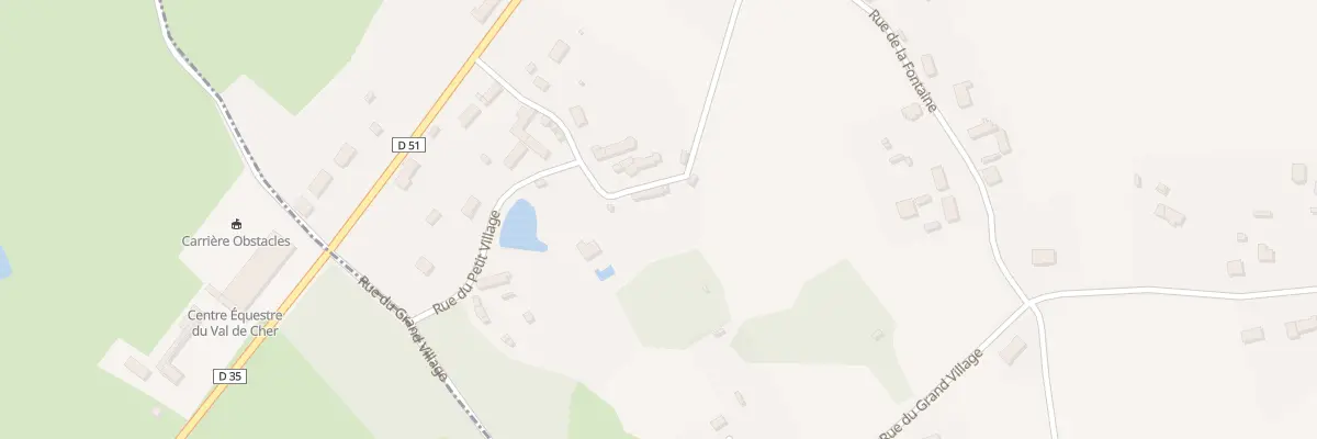 Plan du 4 Imp du Petit Village à La Chapelle-Montmartin