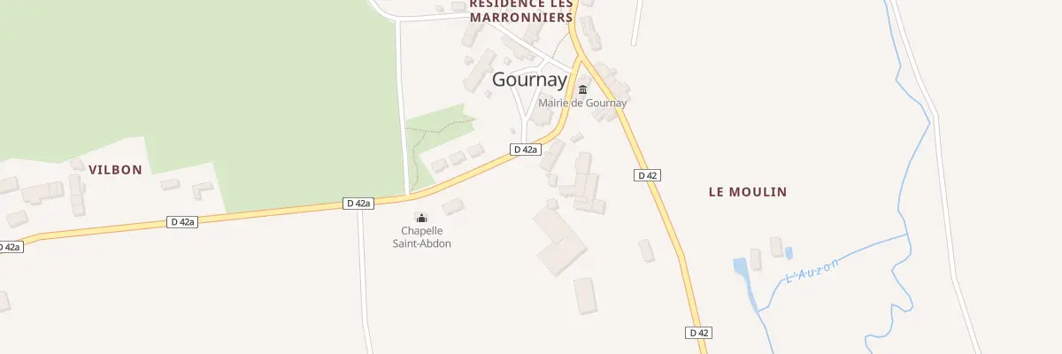 Plan du 7 Rue de la Chapelle à Gournay