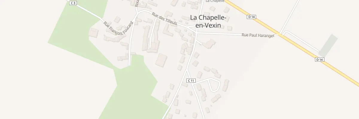 Plan du 16 Rue de Ducourt à La Chapelle-en-Vexin
