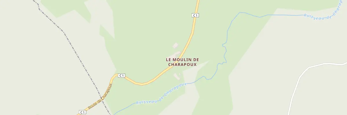 Plan du 5041 Moulin de Charapoux à Saint-Amand-le-Petit