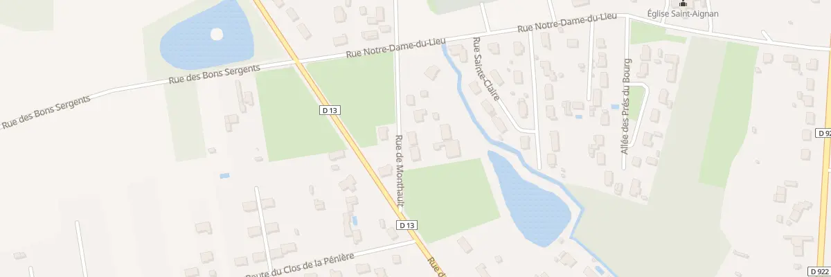Plan du 7A Rue de Monthault à Romorantin-Lanthenay