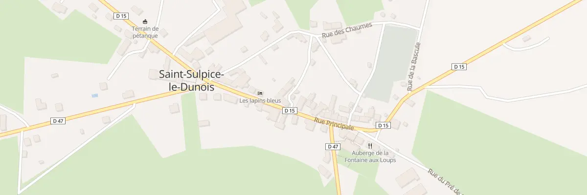 Plan du 2 Chem des Chaumes à Saint-Sulpice-le-Dunois