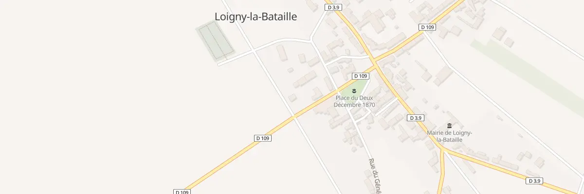 Plan du 5 Rue de Luynes à Loigny-la-Bataille