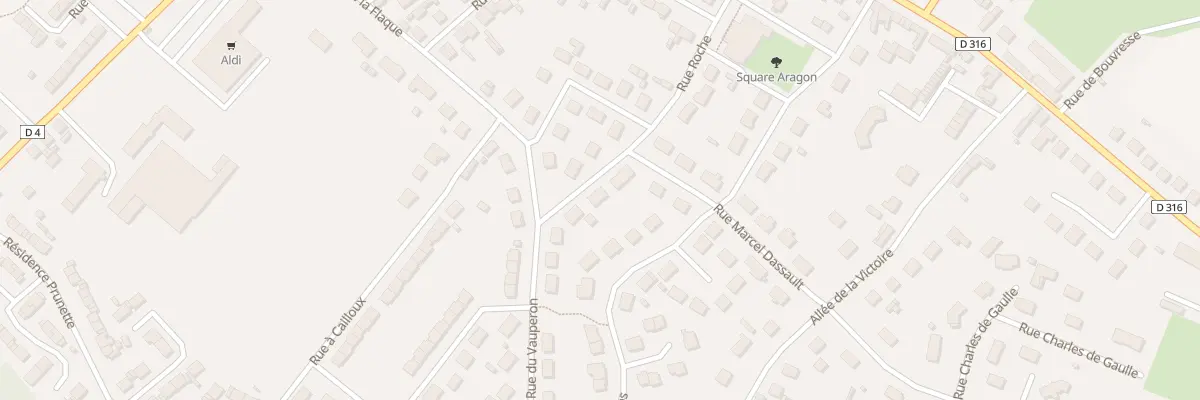 Plan du 15 Rue Roche (hlm) à Formerie