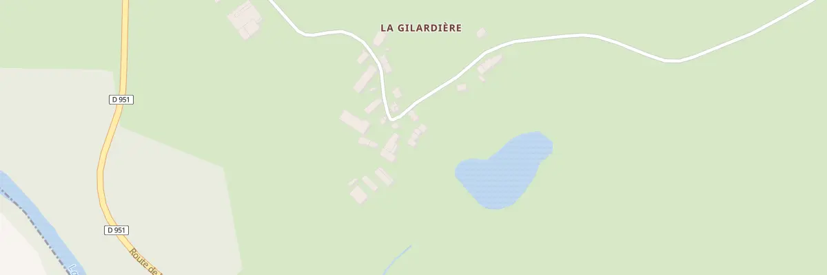 Plan du 6 La Gilardiere à La Celle-Dunoise