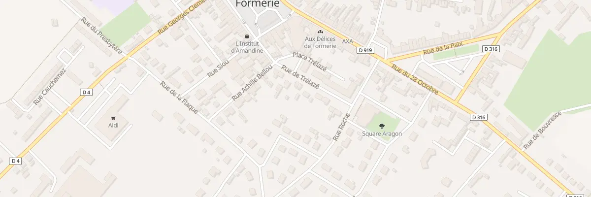 Plan du 18 Rue de Trelaze à Formerie